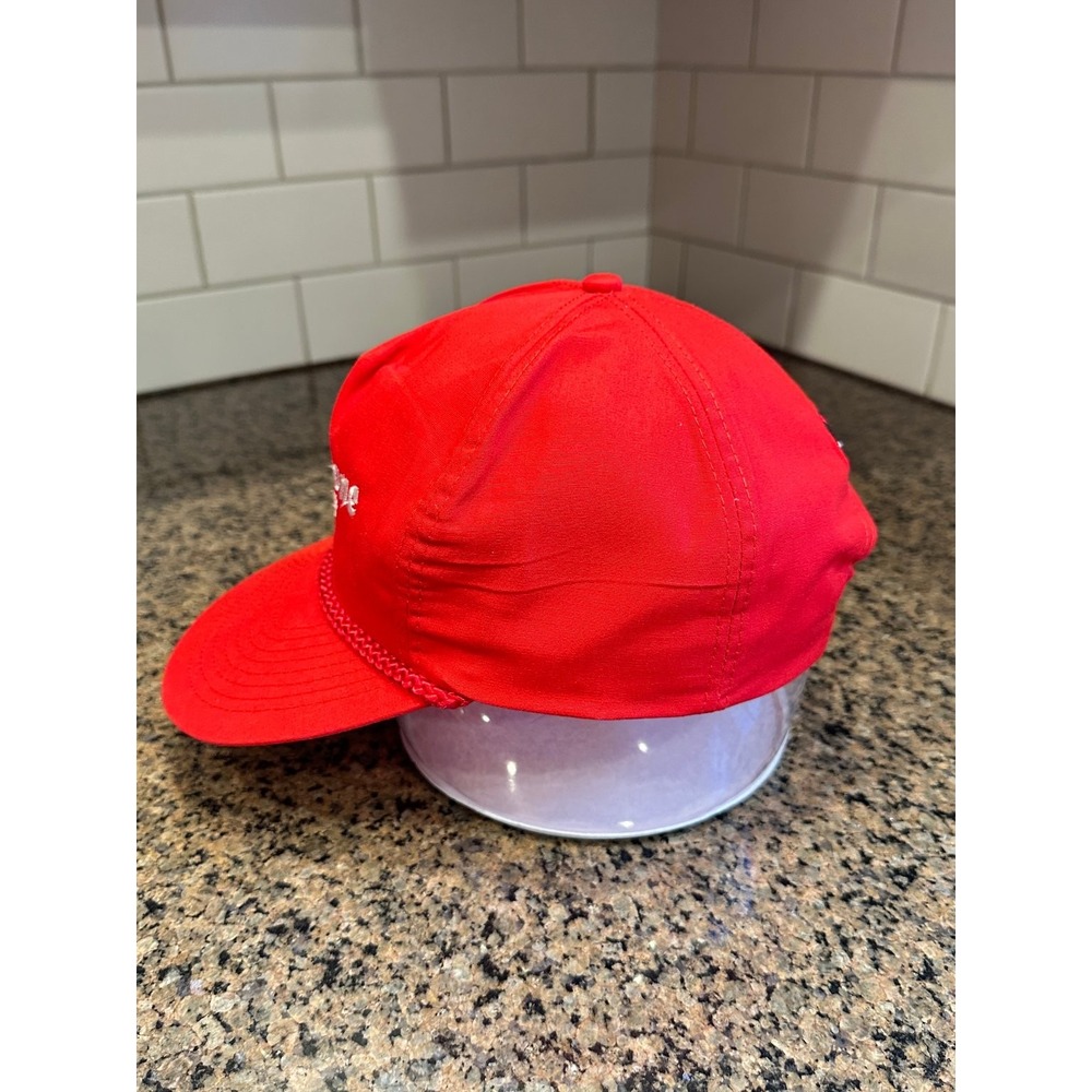 Firestone Racing Headmost Vintage Rope Snapback Hat Red IndyCar Auto Racing - Picture 2 of 8